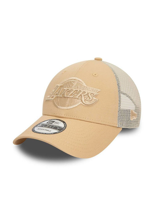 New Era 9forty Trucker Cap Beige