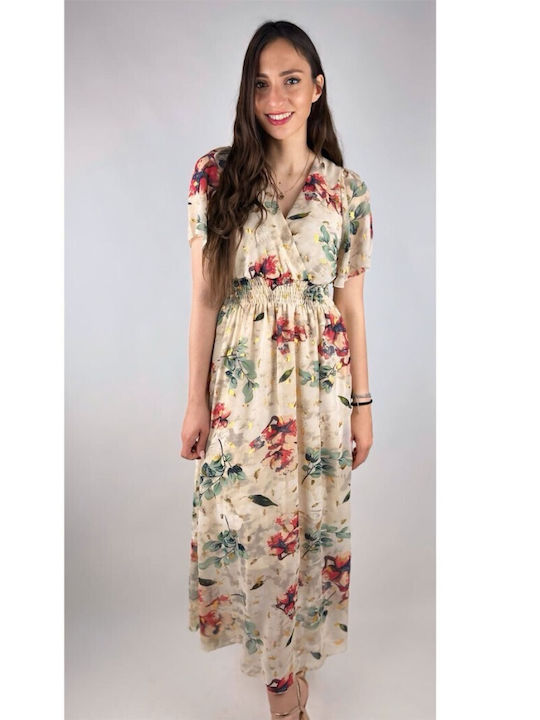 Mezzo Mezzo Maxi Dress Color Floral