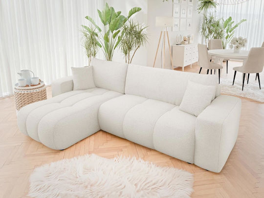 Furyn Γωνιακός Καναπές Κρεβάτι 244x145x72εκ.