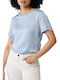 Mexx Women's Blouse Light Blue