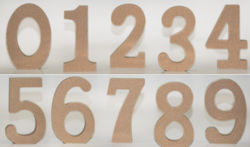 Числа Mdf 11см Дебелина 18мм 0519553 0
