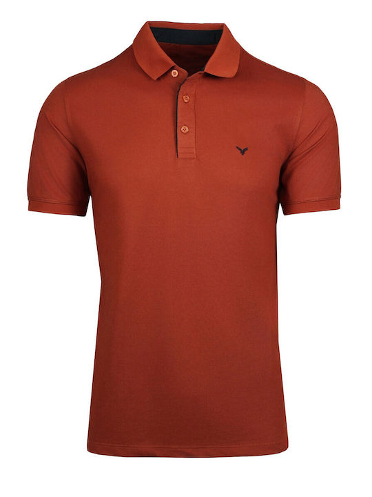 Mc Kinley Men's Short Sleeve Blouse Polo Maroon