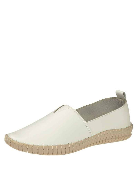 B-Soft Damen Slip-Ons Weiß