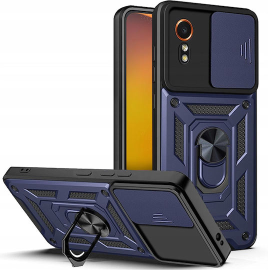 Techsuit Camshield Back Cover Plastic / Silicone Blue (Samsung Galaxy Xcover7)