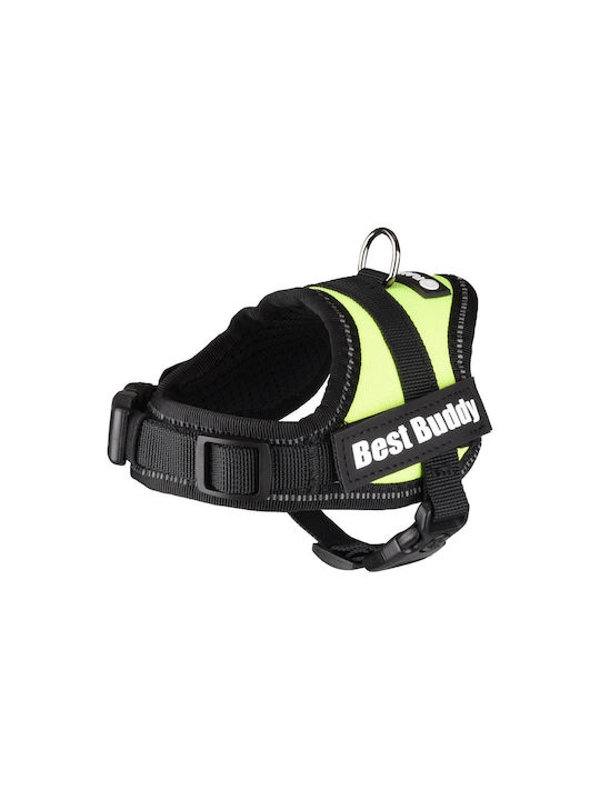 Flamingo Harness Best Buddy Pluto Neon Green Xxxs 29-33cm
