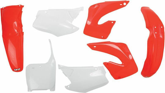 UFO Motorcycle Plastic Set for Honda CR 250 / CR 125 Red 1pcs