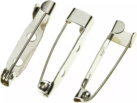 Silber Klebeanhänger 2,5 cm 100 Stück Nu2313 Nv-10-00050-2313-silber