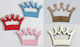 Wooden Crown 7x5cm 0519020 50 Pcs Included Ροζ