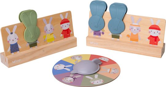 Taf Toys Βρεφικό Παιχνίδι My First Bingo, Bunny από Ξύλο για 24+ Μηνών