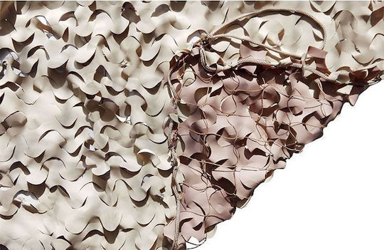 Woodware Camouflage Net Beige with PU Coating 3x2m 160g/m²