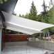 Ecoshadow Πανί Σκίασης Λευκό με Κρίκους 2x5m