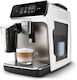 Philips Series 2300 Αυτόματη Μηχανή Espresso 1500W Πίεσης 15bar για Cappuccino με Μύλο Άλεσης Λευκή EP2333/40
