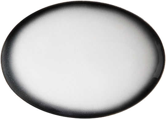 Maxwell & Williams Πιατέλα Σερβιρίσματος Οβάλ από Πορσελάνη Γκρι 30x22εκ.