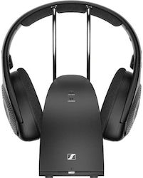 Sennheiser RS 120-W Wireless/Wired On Ear Headphones TV with 20 hours of Operation Blacα S07SE00496