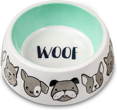 Glee Plastic Food Bowl for Dog & Cat 500ml 14.3x6x17.5cm