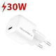 GoGEN GoGEN Handyladegerät Ohne Kabel 30W Stromlieferung Weiß (ACHPD130)