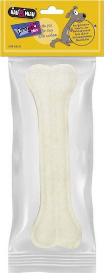 Hau&miau Pressed Bone White 16,5 Cm 1 Pc Pack 75 G Pack 240 Pack Box