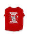 T-shirt Wanted Red M