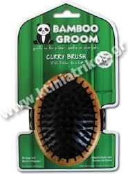 Bamboo Groom Βούρτσα Παλάμης Λαστιχένιες Ακίδες Bamboo Groom Βούρτσα Παλάμης Λαστιχένιες Ακίδες
