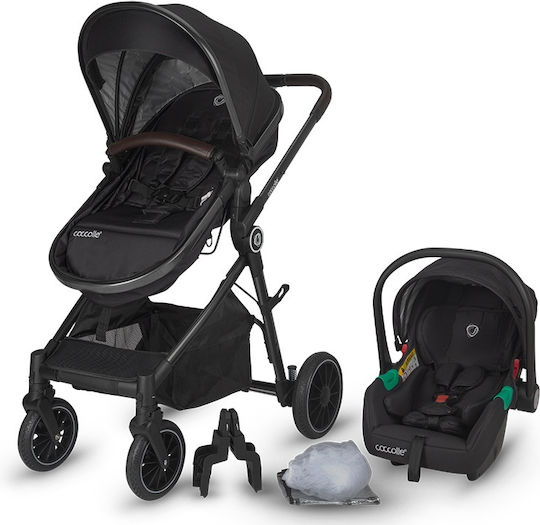 Smart Baby Ago Бебешка количка 3 в 1 Черен