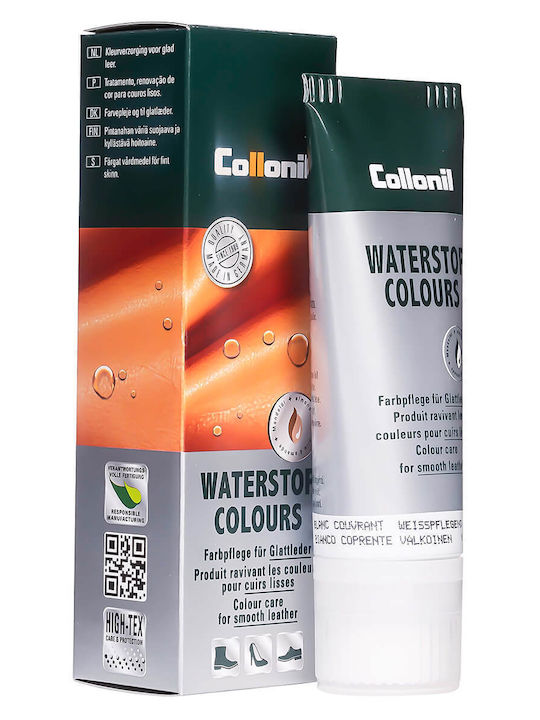 Crema pentru încălțăminte cu ulei de migdale Collonil Waterstop Colours 75 ml