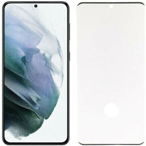 Nuglas 3D Tempered Glass Μαύρο (Galaxy S21+ 5G)