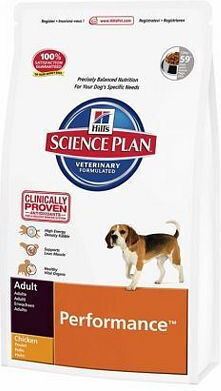 Hills Science Plan Adult Performance Chicken Medium 14kg
