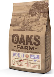 Oak's Farm Grain Free Small Breed Adult Lamb 2kg