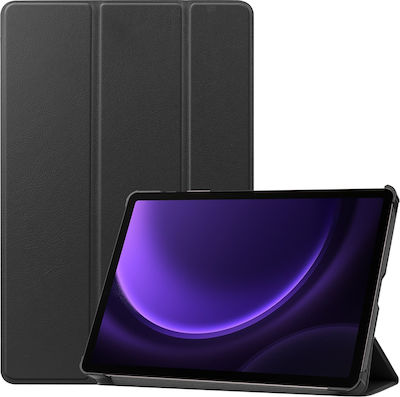 Sonique Flip Cover Piele / Piele artificială Rezistentă Negru Samsung Galaxy Tab S9 FE 10.9