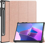 Sonique Smartcase Slim Flip Cover Δερματίνης Ανθεκτική Ροζ Χρυσό (Lenovo Tab P11 Pro (2nd Gen) 11.2")