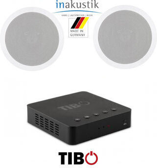 Tibo Ηχείο Οροφής με Bluetooth (Τεμάχιο) Πολύχρωμο