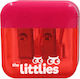 The Littlies Kunststoff Doppelt Anspitzer Rot F...