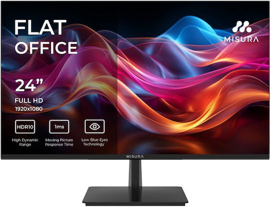 MISURA QM24DFI IPS HDR Monitor 24" FHD 1920x1080 with Response Time 8ms GTG