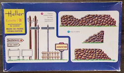 Heller Φιγούρα Μοντελισμού Murs De Pierre Signalisation Rock Walls1:35