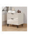 Комод Lucca No2f Дървен Черен 48x40x52см