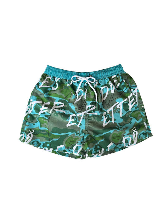 Shark One Pius Herren Badebekleidung Shorts Grün