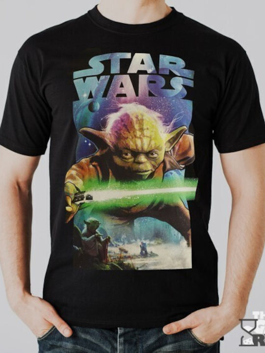 Difuzed Poster T-shirt Krieg der Sterne Schwarz