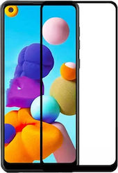 Vollflächig gehärtetes Glas Schwarz (Galaxy A21s) Vollflächig gehärtetes Glas Schwarz (Galaxy A21s)