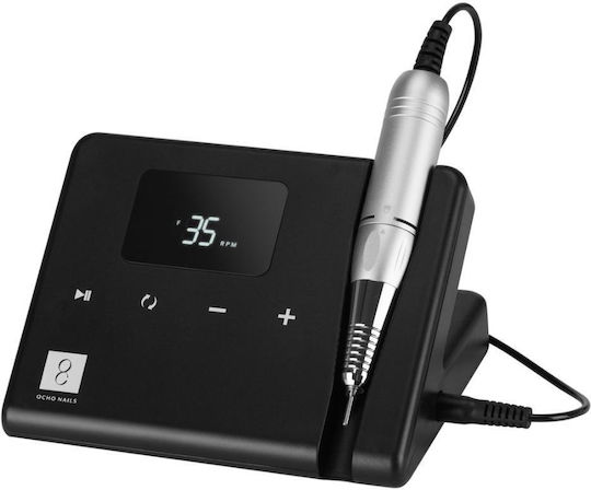 Ocho Pro Τροχός Νυχιών Ρεύματος 65W Μαύρος με 35000 Στροφές ανά Λεπτό