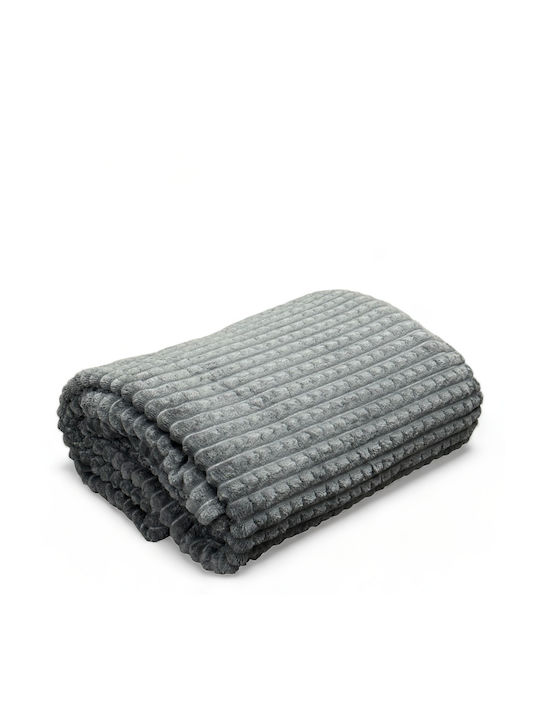 Olia Home Κουβέρτα Fleece Υπέρδιπλη 220x240εκ. ...