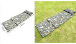 Inflatable Sleeping Bag Military Design Up to 10°C - Single 180x60x2.5cm