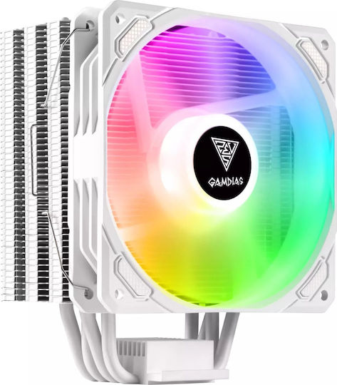 Gamdias Boreas E1-410 RGB Охладител за ЦПУ за Socket /A/M/4/1/2/0/0/1/1/5/x/ Черен