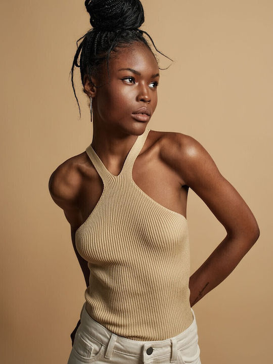 Tailor Made Knitwear Γυναικεία Μπλούζα Αμάνικη ...