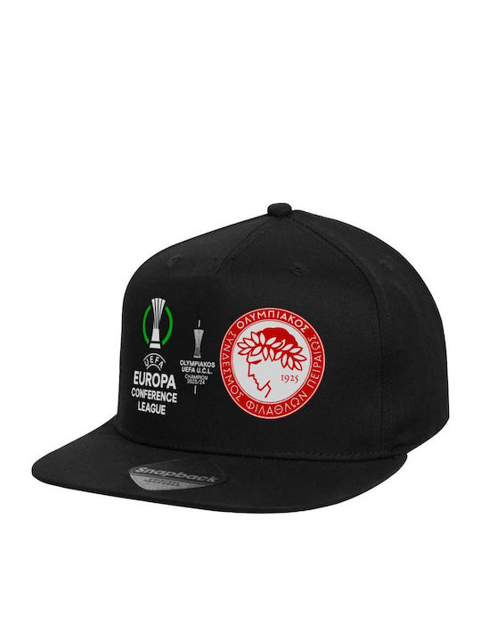 Beechfield Kids' Hat Jockey Fabric Olympiacos U...