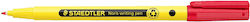 Staedtler Marker Fineliner 0.6mm Noris Red 307-2