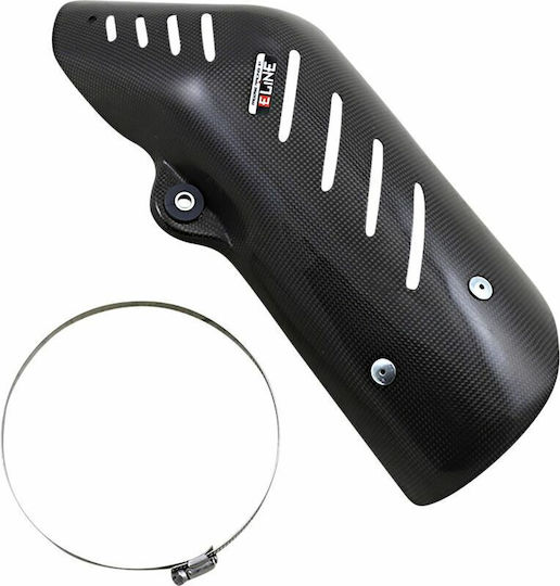 Moose Racing Motorcycle Exhaust Cover Black 1pcs