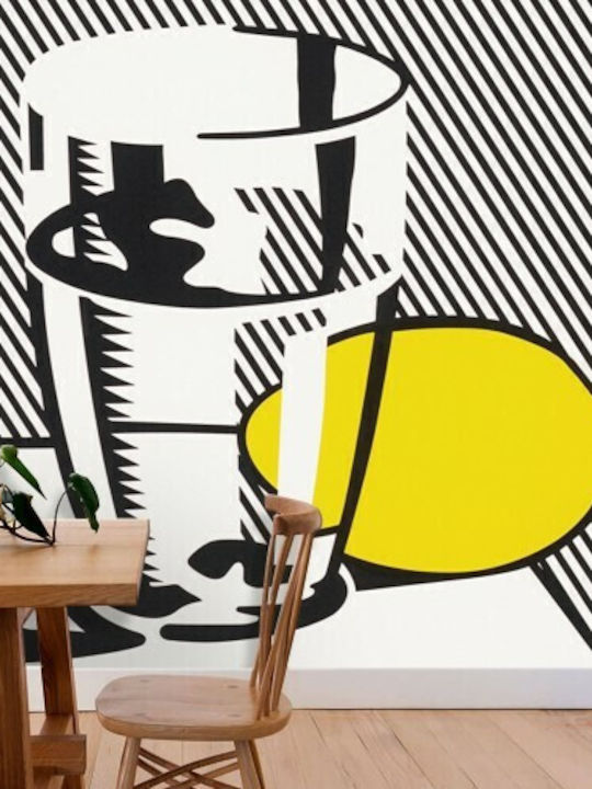 Wall Wallpaper Yellow 133x100cm