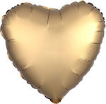 22" Chrome Gold Heart Balloon