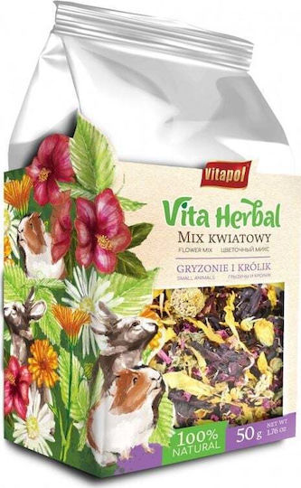 Vitapol Vita Herbal Rodents Rabbits Flower Mixture 50g
