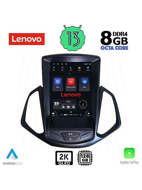 Lenovo Ηχοσύστημα Αυτοκινήτου για Ford EcoSport 2012-2018 (Bluetooth/USB/WiFi/GPS/Apple-Carplay/Android-Auto) με Οθόνη Αφής 9.7"